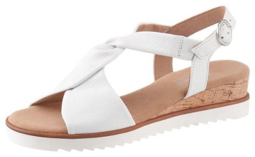 NU 20% KORTING: Gabor Sandalen Genua zomerschoen, sandaal, keilhak, in...