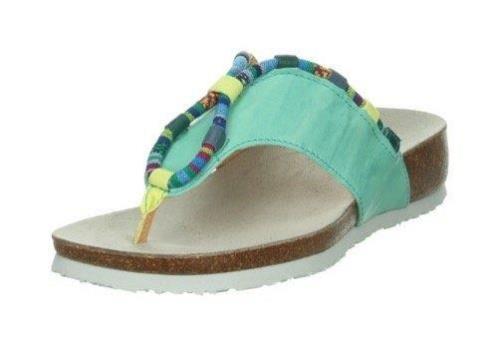 NU 20% KORTING: Think! Teenslippers Julia wedge heel, summer shoe, sli...