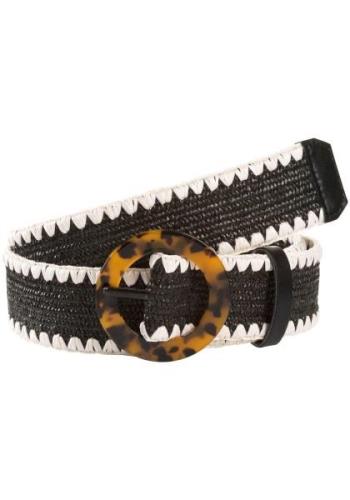 Tom Tailor Stoffen riem TTTHELMA 4 cm brede damesbandriem, must-have v...