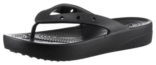 NU 20% KORTING: Crocs Teenslippers Classic Platform Flip W zomerschoen...