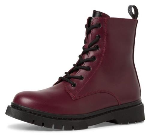 NU 20% KORTING: Tamaris Veterschoenen lace-up ankle boots, chunky boot...