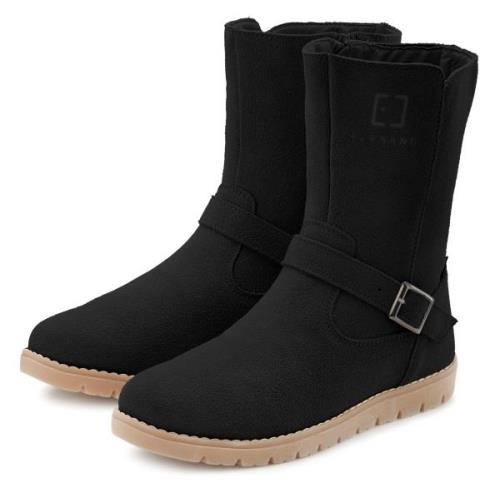 Elbsand Winterlaarzen Boots, winter enkellaars, leer, wind- & waterafs...