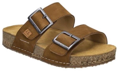 Josef Seibel Slippers Hannah 05 blokhak, zomerschoen, slippers met ges...