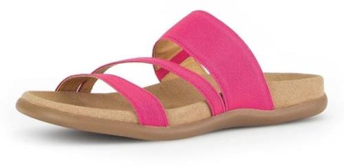 NU 20% KORTING: Gabor Slippers wedge heel, summer shoe, slippers in su...