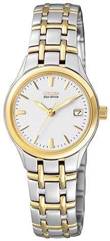 Citizen Solarhorloge EW1264-50A Polshorloge, dameshorloge, roestvrijst...