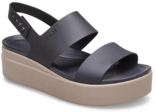 Crocs Sleehaksandaaltjes Brooklyn Low Wedge zomerschoen, sandaal, keil...