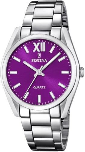 Festina Kwartshorloge Boyfriend, F20622/F Horloge, dameshorloge, stale...