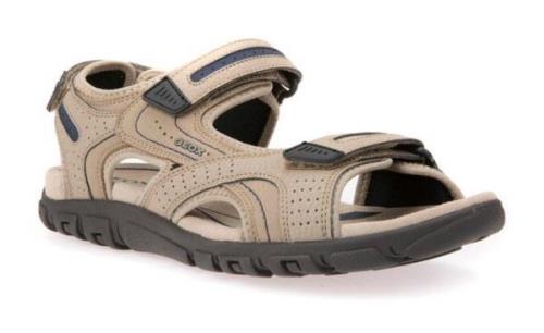 Geox Sandalen UOMO SANDAL STRADA summer shoe, velcro shoe, outdoor san...