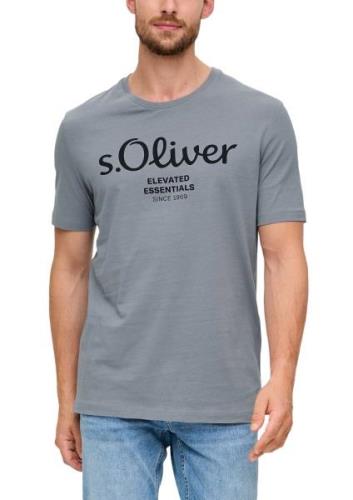 s.Oliver T-shirt van ademende katoen