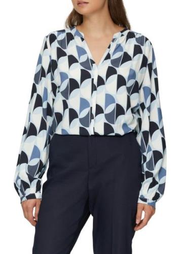 s.Oliver Blouse met lange mouwen met print all-over