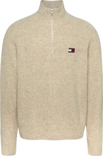 NU 20% KORTING: TOMMY JEANS Gebreide trui TJM REG 1/4 ZIP RAGLAN BADGE