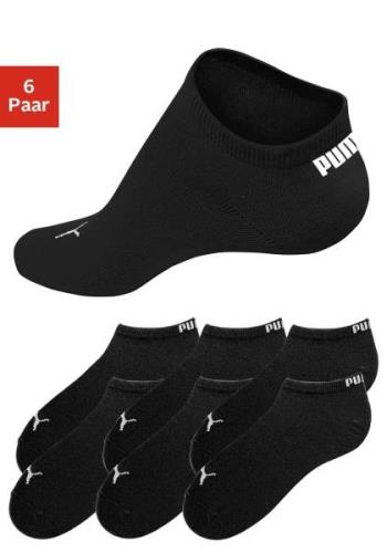 PUMA Sneakersokken met ingebreid logo (6 paar)