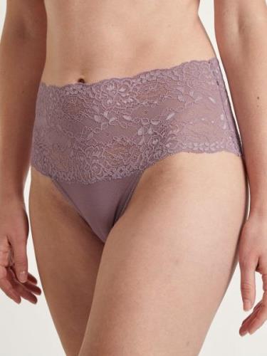 CALIDA High-waist-slip Sensual Secrets brede, transparante kantband, 1...