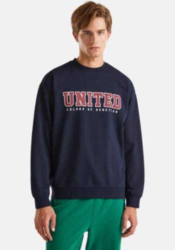 NU 20% KORTING: United Colors of Benetton Sweatshirt met logoprint