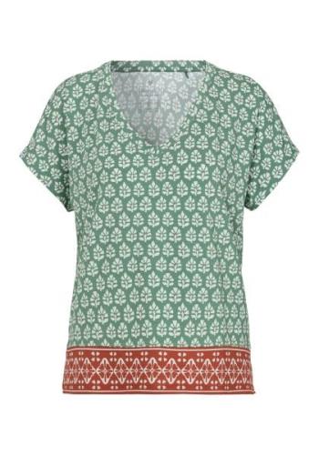 Lieblingsstück Shirt met V-hals CaleniL met all-over print