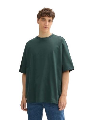 Tom Tailor Denim T-shirt in oversized pasvorm