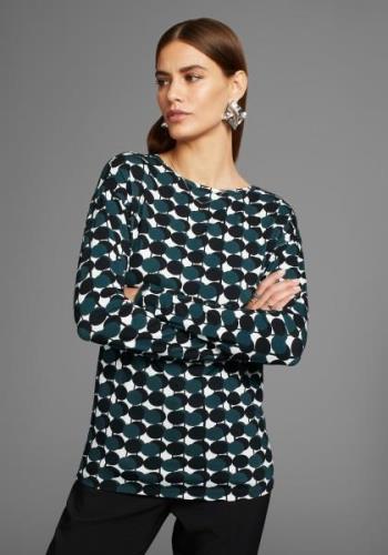 NU 20% KORTING: HECHTER PARIS Shirt met lange mouwen met mooie all-ove...