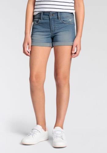 NU 20% KORTING: KangaROOS Short , Jeans-shorts met stretch voor meisje...