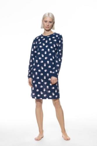 Mey Nachthemd SCRIBBLED DOTS met all-over stippenprint