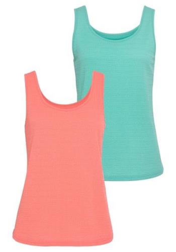 NU 20% KORTING: Vivance Strandtop Met tanktopbandjes, ronde hals gemaa...