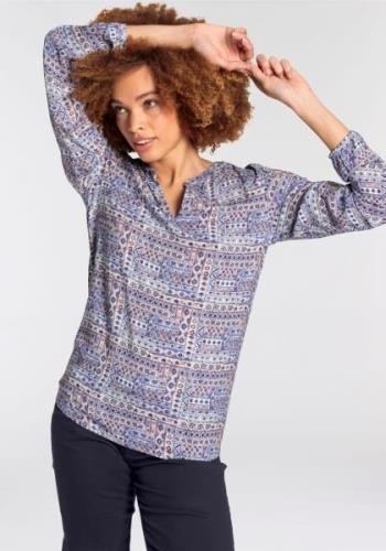 Boysen's Blouse zonder sluiting met modieuze all-over print - nieuwe c...