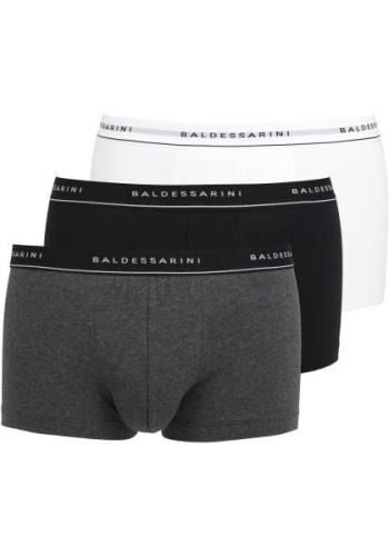 BALDESSARINI Boxershort Korte Broek met logoband (Set van 3)