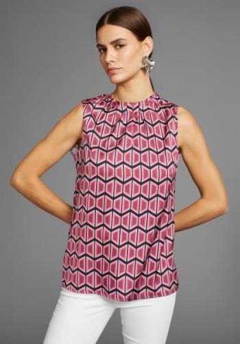 HECHTER PARIS Top met elegante all-over print - nieuwe collectie