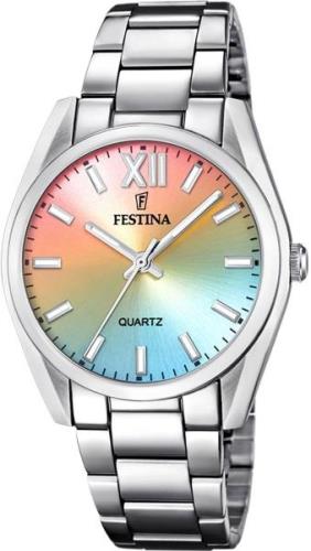 Festina Kwartshorloge Boyfriend, F20622/H Horloge, dameshorloge, stale...