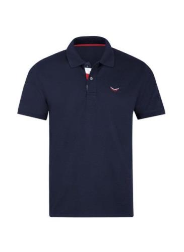 Trigema Poloshirt TRIGEMA poloshirt met maritieme details (1-delig)