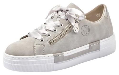 Rieker Plateausneakers met decoratieve rits, vrijetijdsschoen, halfhog...