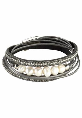 NU 20% KORTING: Firetti Armband In wikkel-look, trendy met strasssteen...