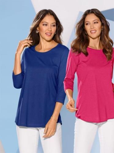 Classic Basics Lang shirt Dubbelpak Blouses (1-delig)