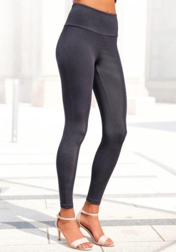 Lascana Legging met brede boord, loungewear