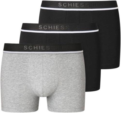 Schiesser Boxershort "95/5" met sportieve logo-webband (3 stuks)