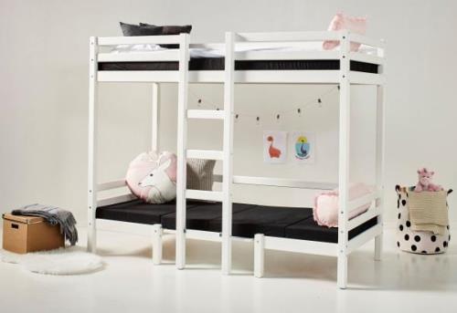 Hoppekids Hoogslaper ECO Dream JUMBO met zitgroep, matrassen (boven en...