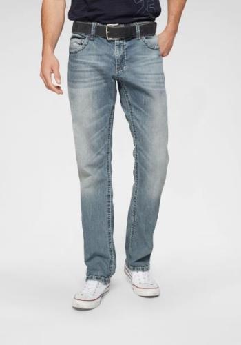 NU 20% KORTING: CAMP DAVID Loose fit jeans Co.:NO:C622 met opvallende ...