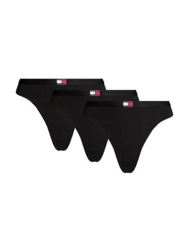 NU 20% KORTING: Tommy Hilfiger Underwear Slip 3 PACK FLAG THONG (EXT. ...