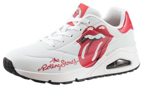 NU 20% KORTING: Skechers Sneakers UNO ROLLING STONES met zijprint, vri...