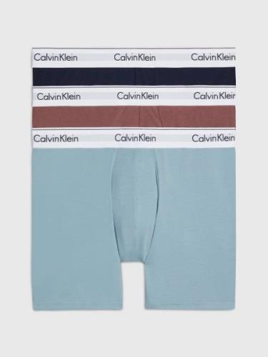 Calvin Klein Boxershort BOXER BRIEF 3PK met langere pijpen & logo-elas...