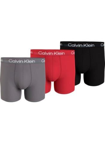 Calvin Klein Boxershort BOXER BRIEF 3PK met langere pijpen & logo-elas...