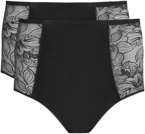 Nina Von C. High-waist-slip "Cotton Shape" (2 stuks, Set van 2)