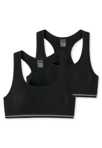 Schiesser Bustier "Long Life Cotton" met sportieve racerback achterkan...