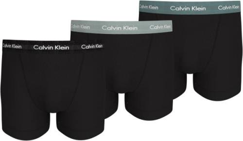 Calvin Klein Trunk 3PK met calvin klein logo-elastische tailleband (3 ...