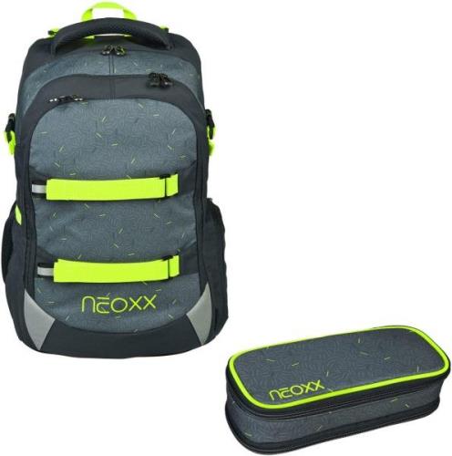 NU 20% KORTING: neoxx Schoolrugzak BOOM! Rugzak & etui van gerecyclede...