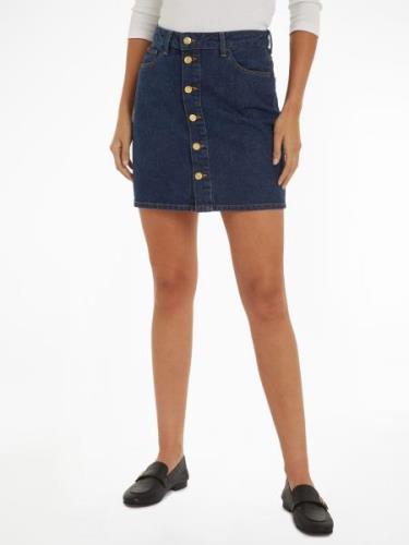 Tommy Hilfiger Jeans rok DNM MINI SKIRT HW CLER Webrok in 5-pocket sti...