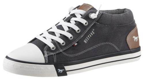 Mustang Shoes Sneakers veterschoen, halfhoge schoen, vrijetijdsschoen ...