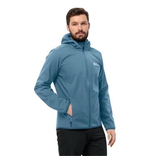 Jack Wolfskin Softshell-jack BORNBERG HOODY M winddicht, waterafstoten...