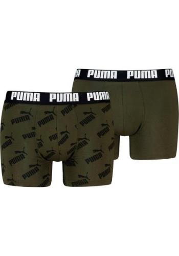 PUMA Boxershort MEN AOP BOXER met print all-over (Set van 2)