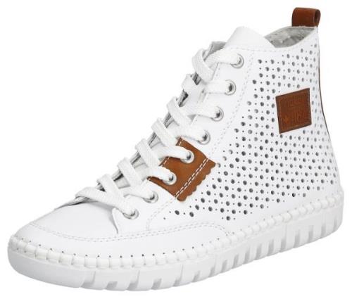 NU 20% KORTING: Rieker Hoge veterschoenen platform, high top sneakers ...