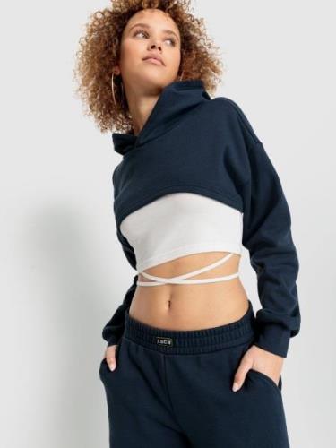 LSCN by LASCANA Hoodie Cropped hoodie met bijpassende top